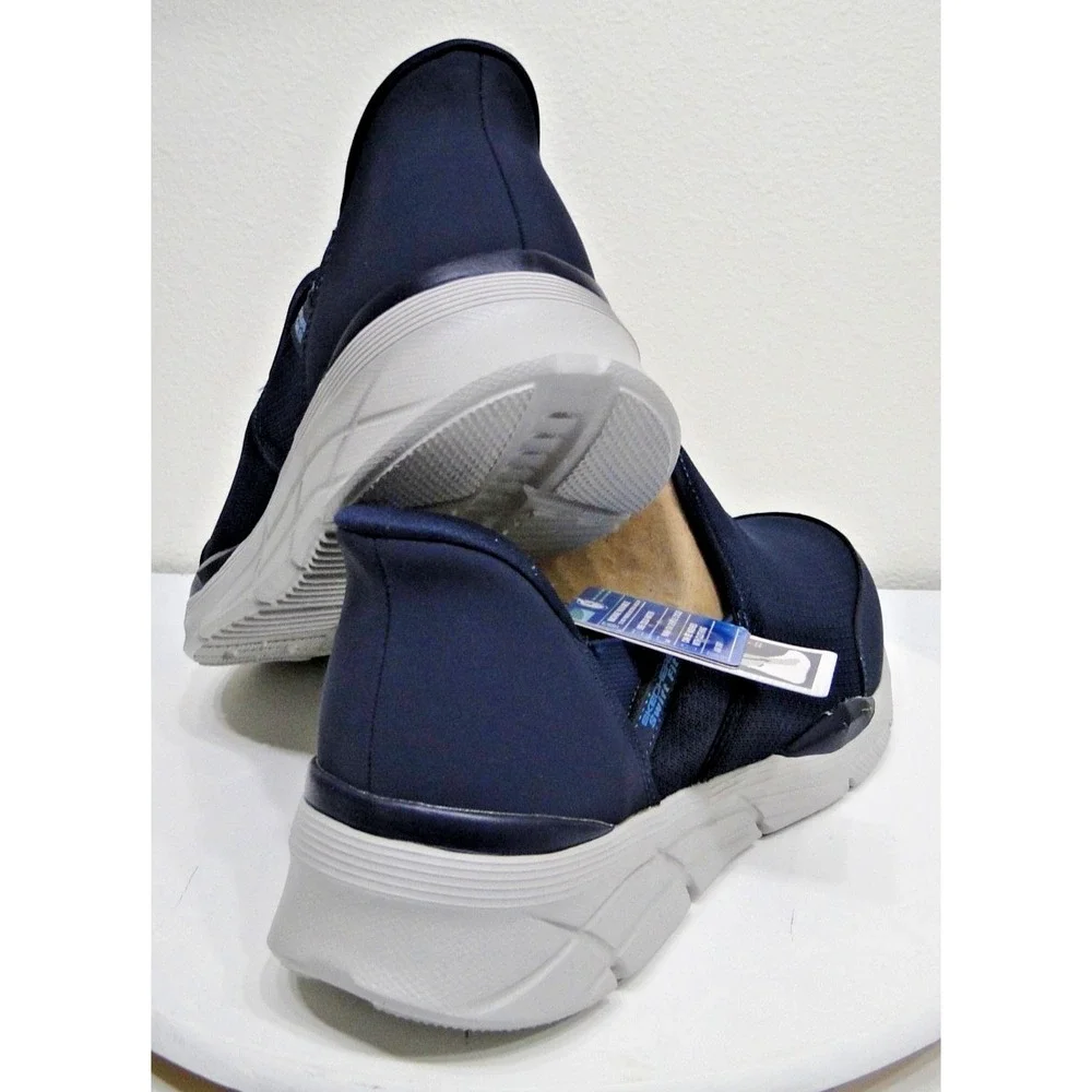 Skechers Equalizer Swift Fit Mens 13 Navy NEW in box Hands Free Slip‎ On 16997S
